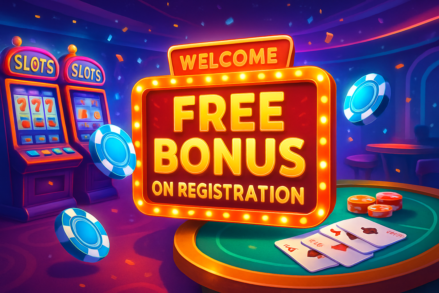 Unlock Casino Fun: Claim Your Free Bonus on Registration!